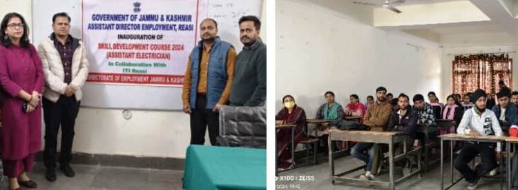 DE&CC Reasi launches Skill Development Course for Assistant Electricians