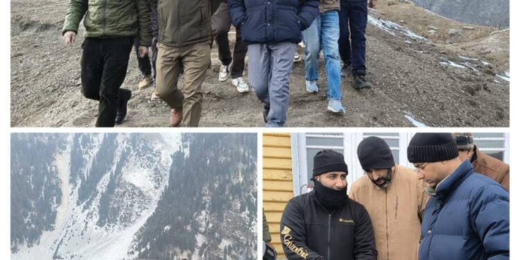 DC Shopian visits Heerpora Wildlife Sanctuary