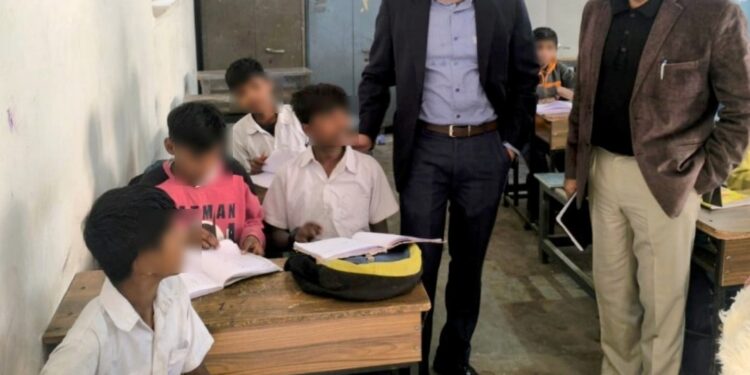 DC Jammu reviews Educational Facility for rehabilitated street children MMU,