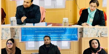 DLSA Ganderbal concludes 04-day orientation/ training program