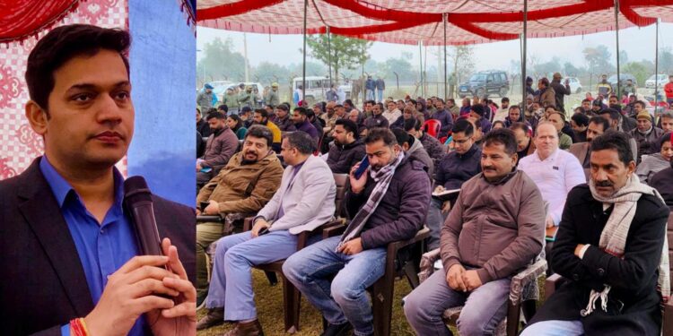 Block Diwas: Public Grievances redressal camp held at Chak Desa Choudharian in Marheen block