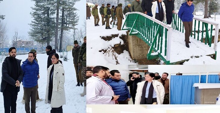 DC Kupwara takes detailed tour of Lolab sub division