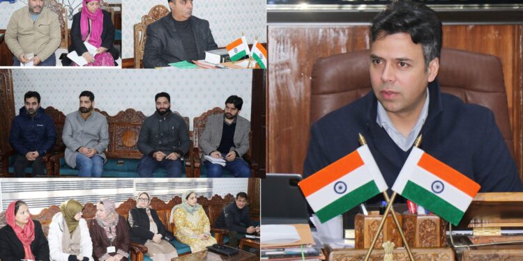 DC Srinagar reviews progress on upcoming Rehabilitation & Counselling Centre, Sanat Nagar