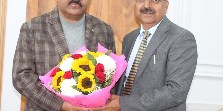 VC SKUAST calls on Dy CM