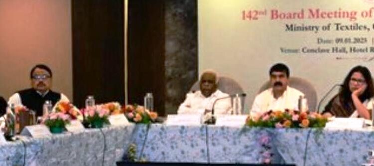 Director Sericulture participates in 142nd Board Meeting of Central Silk Board Bengaluru