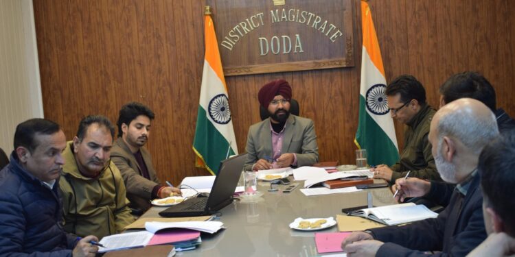 DC discusses Action Plan for expansion of Cooperative sector in Doda District