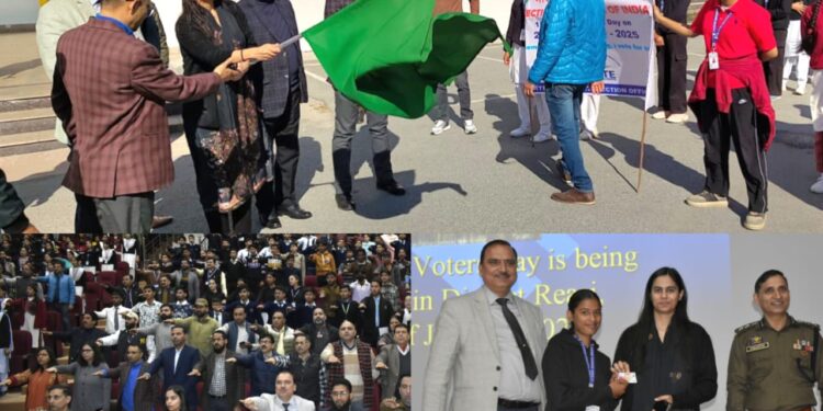 Govt Departments, Educational Institutions celebrate National Voters’ Day