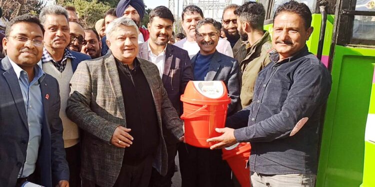 Transport Commissioner, JMC Commissioner inaugurate cleanliness, awareness drive for drivers
