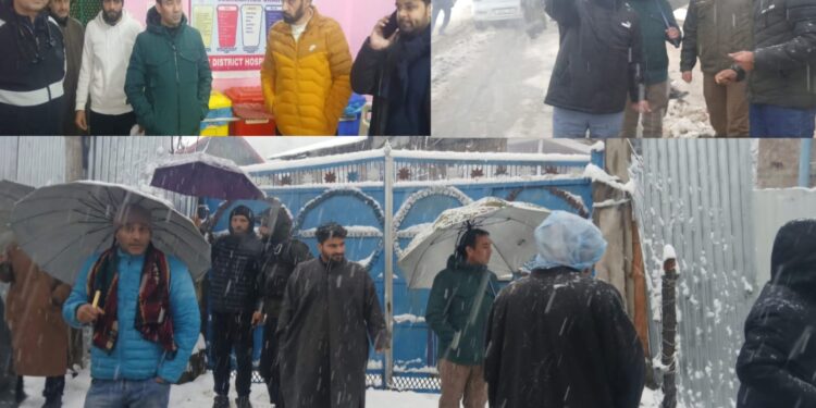 SDM Lolab monitors Snow clearance operations, inspects SDH Sogam