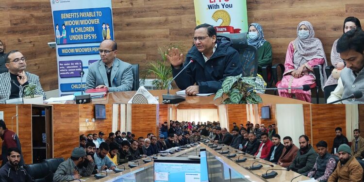 EPFO promotes Online Services at Doda