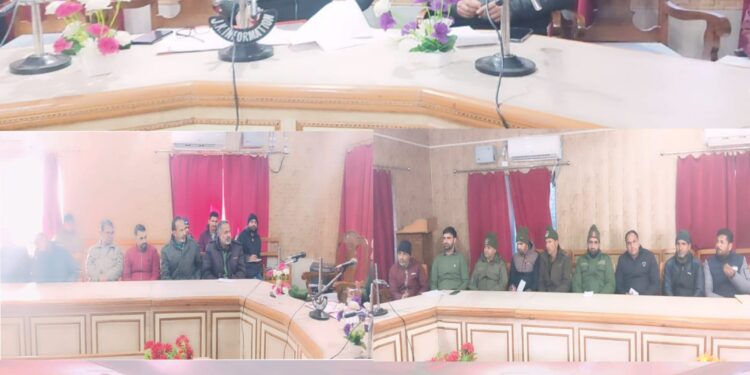 Arrangements for celebration of Republic Day-2025 reviewed at Karnah