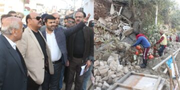 Dy CM inspects Smart City works; asks to fast pace Jammu beautification