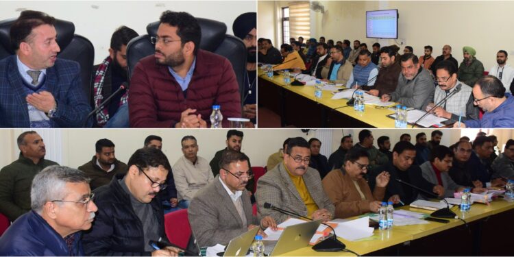 DC Jammu, Mission Director JJM, review progress of Jal Jeevan Mission works