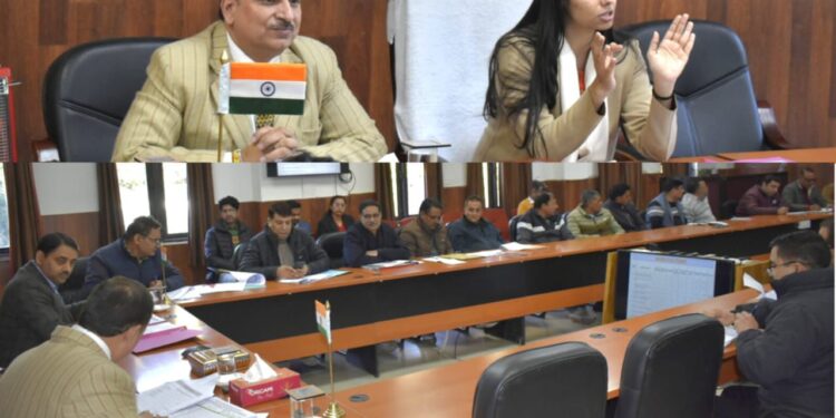 DDC reviews implementation of Holistic Agriculture Development Programme in Reasi District