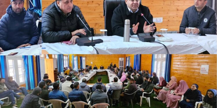 DC Kishtwar reviews developmental initiatives in Sub-Division Chatroo
