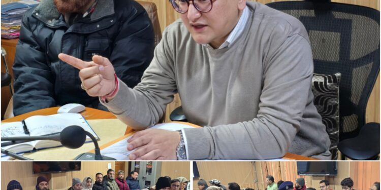 DM Baramulla chairs 16th NCORD meeting