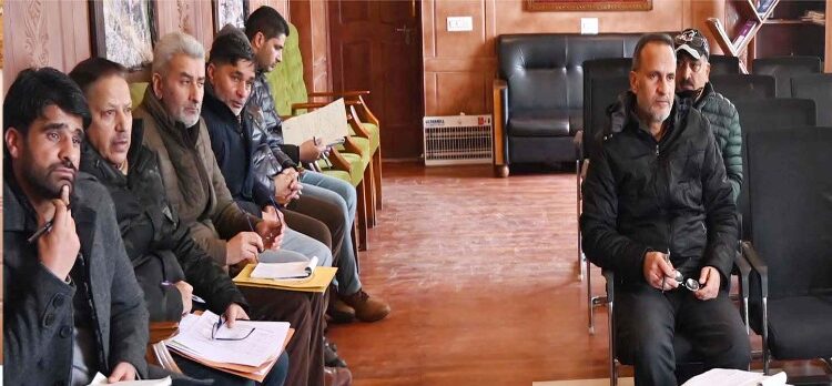 DC Shopian reviews pace on dev projects in various sectors