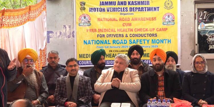 Transport Commissioner inaugurates Free Health Check-Up Camp for Drivers, conductors at Bakshinagar