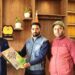 DD News Jammu Coffee Table Book on J&K Assembly Elections 2024 Presented to DC Kishtwar