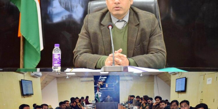 DDC reviews progress of JJM projects in Poonch District