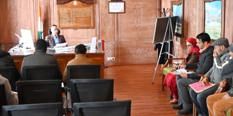 DC Shopian reviews implementation of PMAY-U