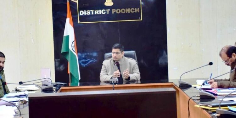 DC reviews progress of NABARD RIDF projects in Poonch District