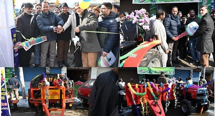 Custom Hiring Centre established at Imam Sahib Shopian: DC inaugurates Unit