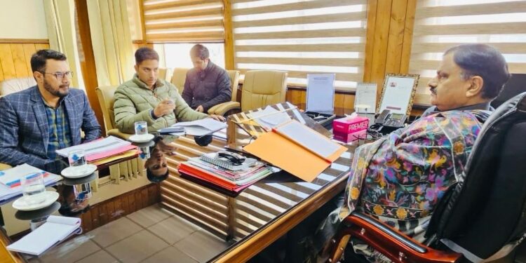 Javed Rana reviews functioning of tribal hostels in JK