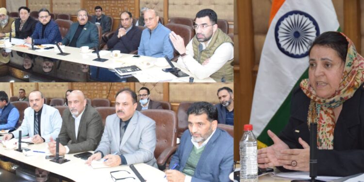 Identify vulnerable groups, conduct regular testing for early detection of TB: Sakeena Itoo asks DCs