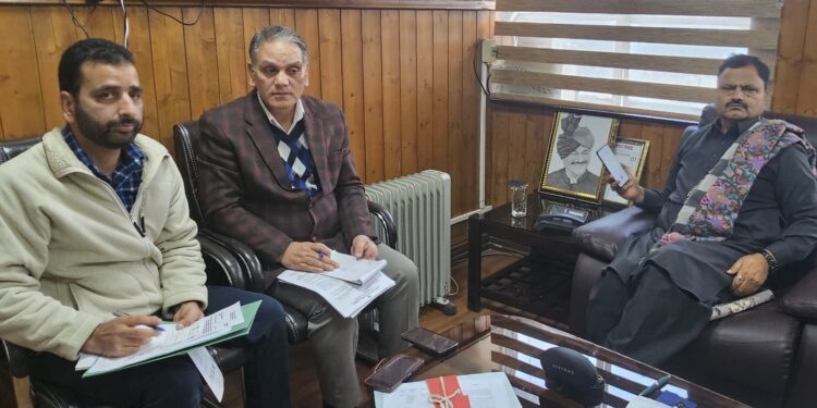 Rana reviews expansion of Dharti Aaba to all tribal villages in JK