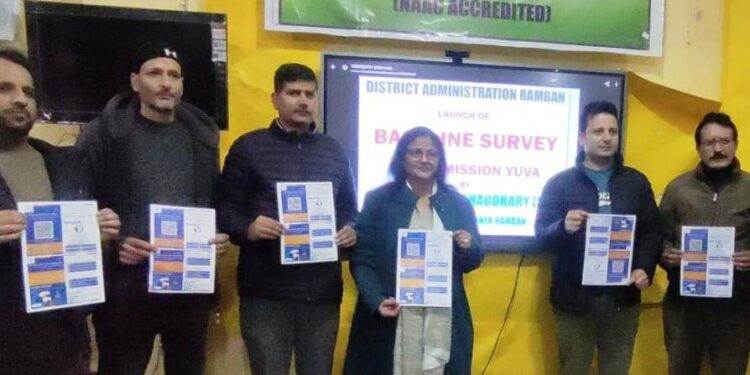 Baseline Survey under Mission YUVA-2.0 takes off in Jammu Division