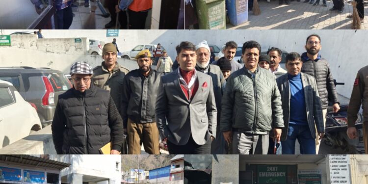 MLA Ramban leads “Swachhtantra” Sanitation Drive ahead of Republic Day