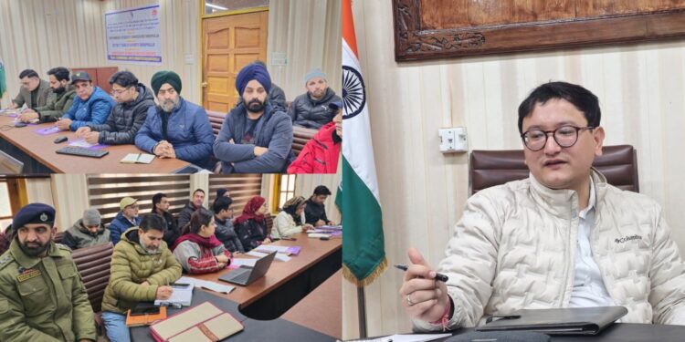 DC Baramulla chairs DLCC meeting on NTPC programme, reviews COTPA implementation