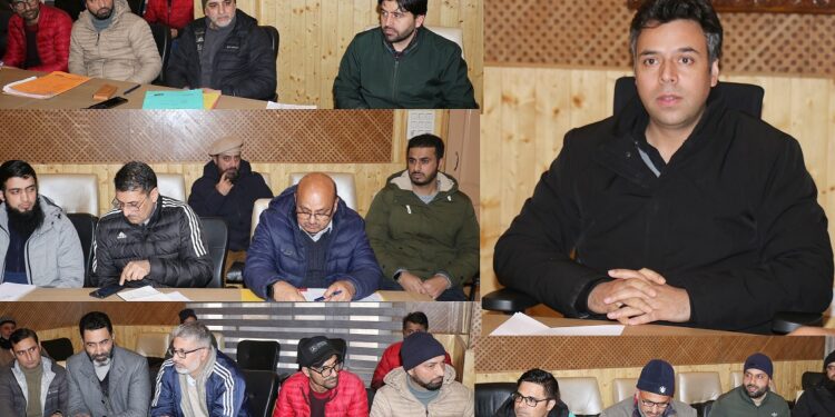 DC Srinagar reviews progression of heritage conservation projects