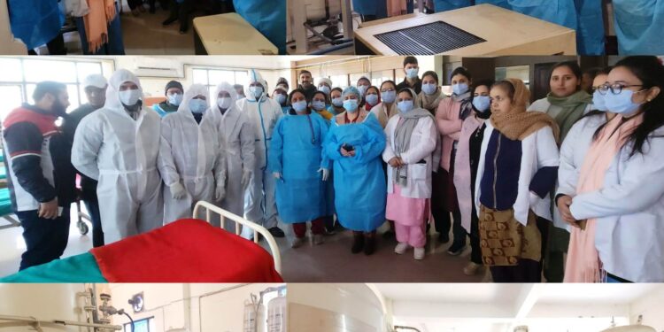 Test run of Oxygen Generation Plants conducted at SDH Bhaderwah