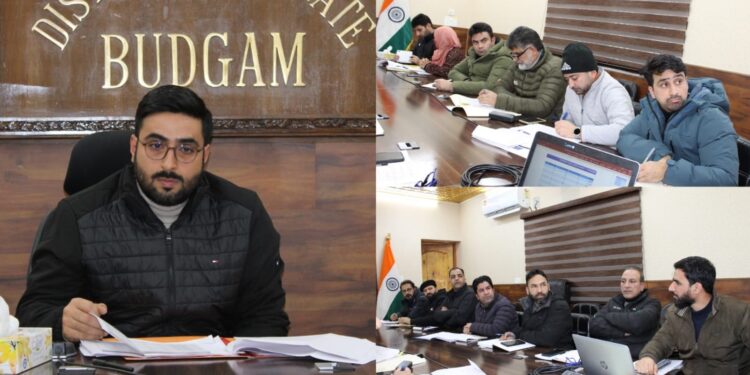 DC Budgam reviews digitization of revenue records; provision of services as per PSGA timeline