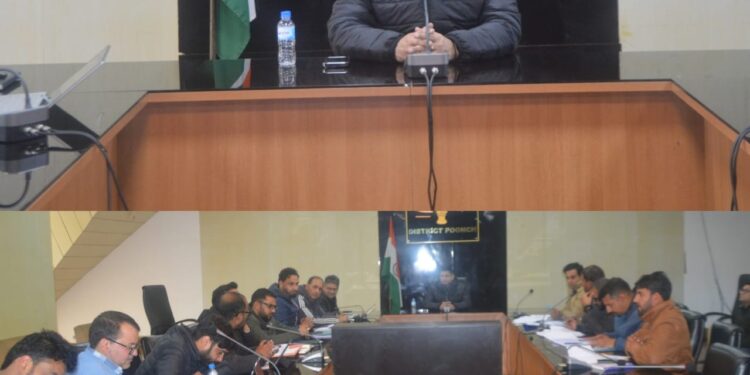 DC Poonch reviews working of RDD Department