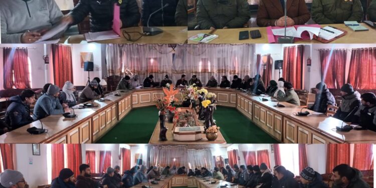 Tehsildar Handwara reviews arrangements for Republic Day celebration