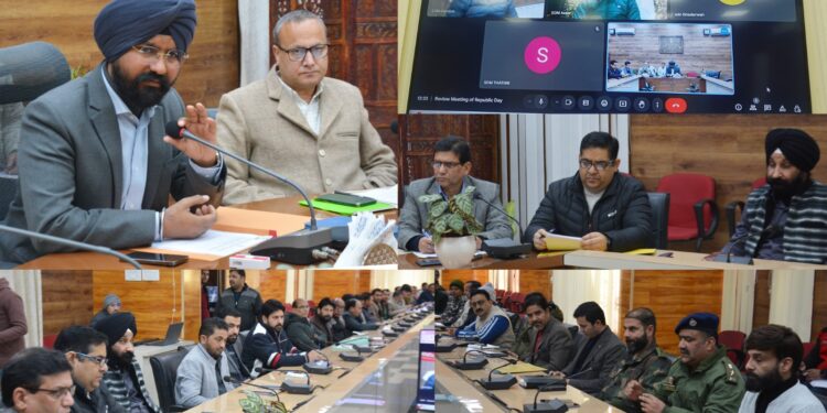 DC finalizes arrangements for Republic Day celebrations at Doda