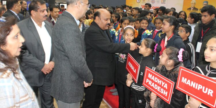 Deputy CM, Advisor to CM inaugurate National Aerobic Gymnastics Championship