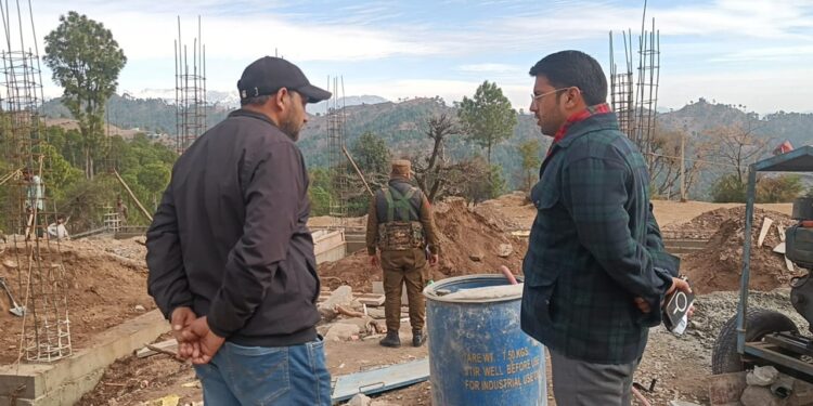 DC Rajouri inspects development works in border areas; listens to people’s issues