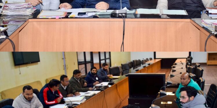 ADC Poonch chairs meeting to verify SDRF relief cases