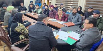 DDC Baramulla reviews Aspirational District programme; directs submission of DPRs
