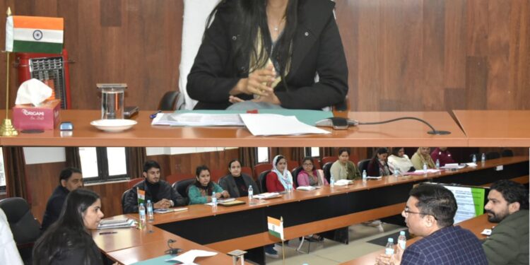 DDC reviews functioning of Social Welfare Department in District Reasi