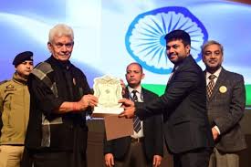 National Voters Day celebrated in JKUT: LG Sinha awarded various officers with best electoral Management awards