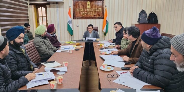 DLC meeting on implementation of HADP held at Baramulla