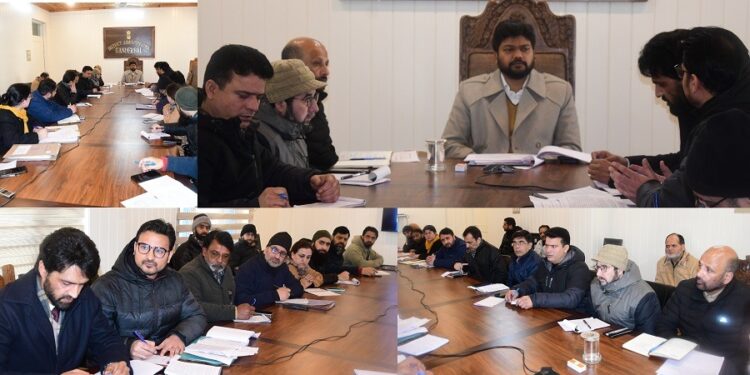 DC Ganderbal chairs Coop Dev Committee meet