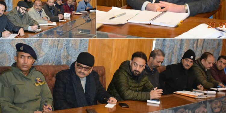 DC Pulwama reviews arrangements for Shab-e-Meraj observance
