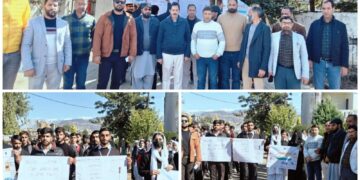 Govt P.G College Rajouri organised various activities on Road safety