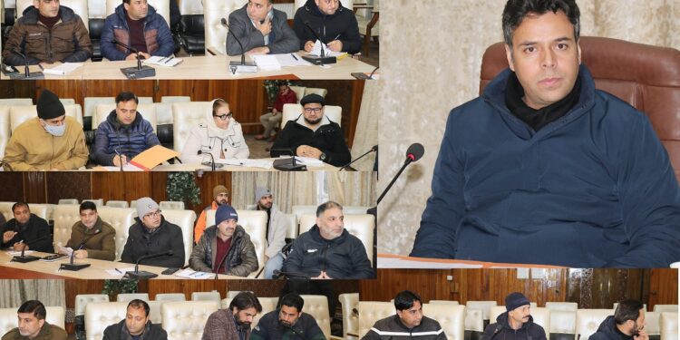 DEO/ DC Srinagar finalizes preparations for celebration of 15th National Voters Day- 2025